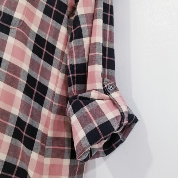 SOFT Joie Plaid Button Down Shirt - Picture 3 of 10